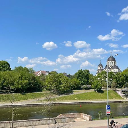 A Cozy Apartment With A Wonderful View Of The River In The Old Town Of Wilna Exterior foto