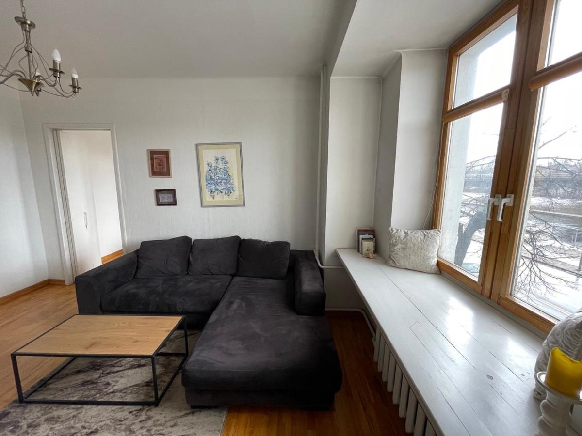 A Cozy Apartment With A Wonderful View Of The River In The Old Town Of Wilna Exterior foto