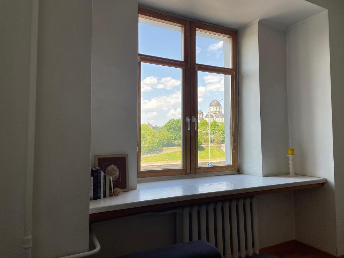A Cozy Apartment With A Wonderful View Of The River In The Old Town Of Wilna Exterior foto